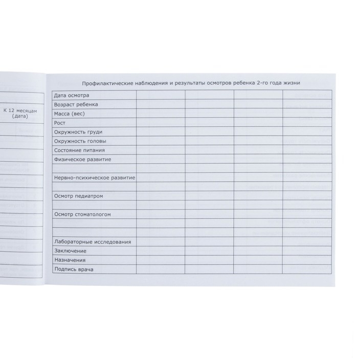 Медицинская карта ребенка Форма №112/у, 80 листов, Минни Маус Медицинская карта ребенка Форма №112/у, 80 листов, Минни Маус