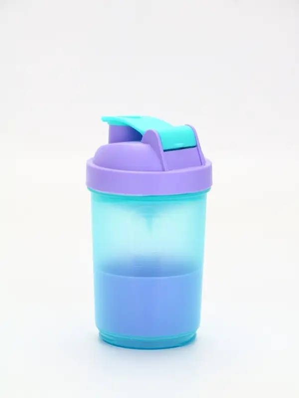 Шейкер спортивный, 500 мл, с чашей