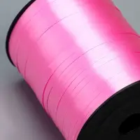 Лента для декора, подарков и шаров, розовый, 0.5 см &times; 500 ярдов