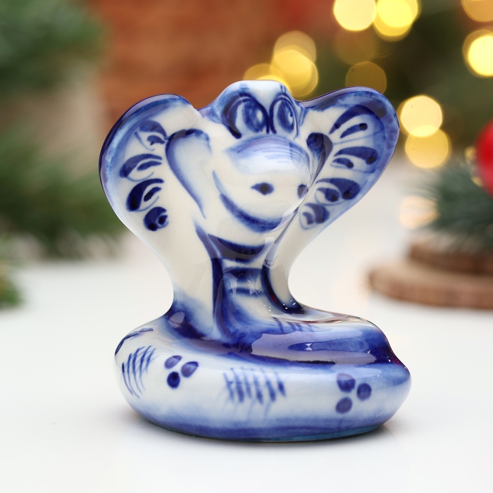 Сувенир Сувенир "Змей Серафим", гжель, 7,5 см