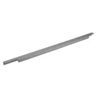 Ручка профильная мебельная торцевая CAPPIO RP100GR, L=800 мм, серая