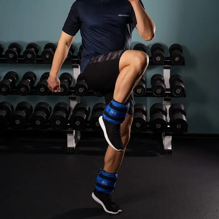 Утяжелители ONLYTOP, 2 шт. &times; 2 кг, цвет синий