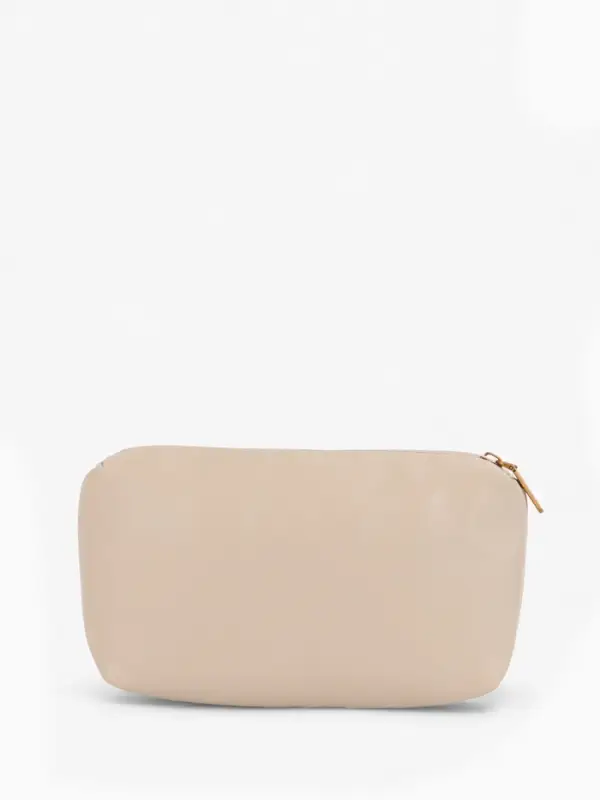 Сумка женская мессенджер TEXTURA на магните, с косметичкой, 28&times;4&times;20 см, молочная