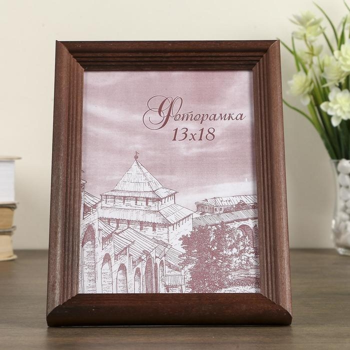 Фоторамка сосна с20 махагон 13х18 см (пластиковый экран) Фоторамка сосна с20 махагон 13х18 см (пластиковый экран)