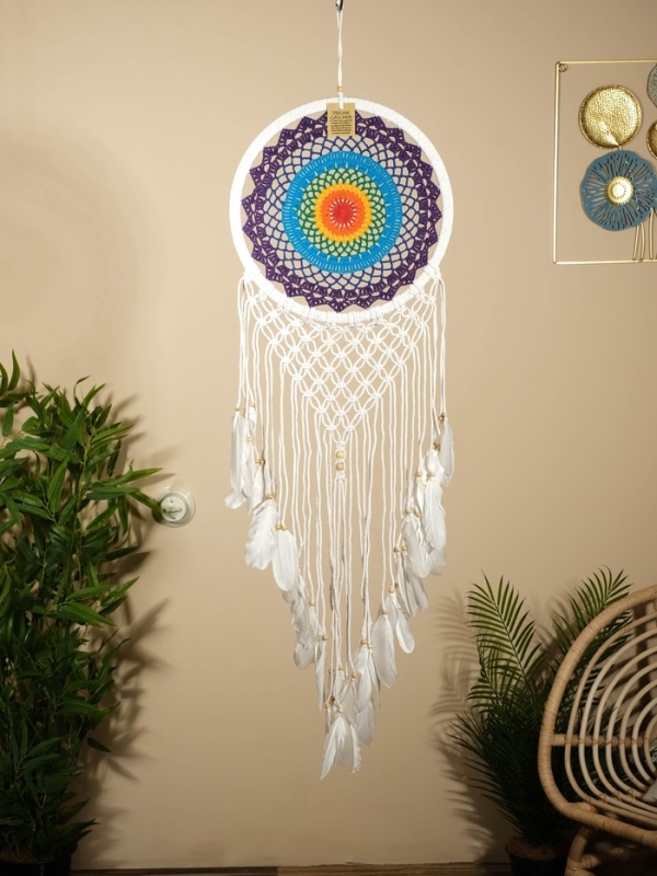 Ловец снов "Радуга" 32х90 см.