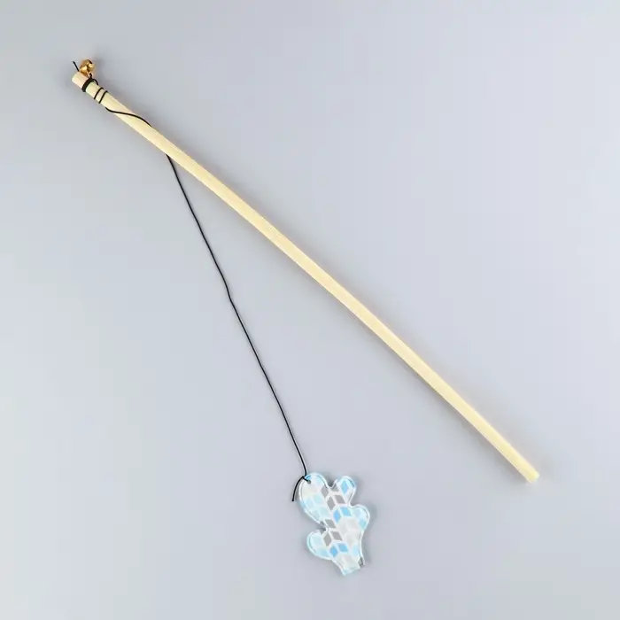 Дразнилка с игрушкой и шуршалкой «Коралл», 7 см Дразнилка с игрушкой и шуршалкой «Коралл», 7 см