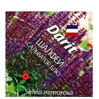 Семена цветов Шалфей дубравный Сальватор Блю Дарит 7шт