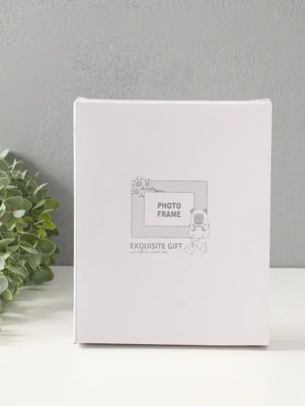 Фоторамка пластик 13х18 см "Капибара" шоколад, горизонталь 3,2х24,5х19,5 см