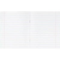 Тетрадь  в зеленом офсете 12 л.,узкая линия уп. по 20 шт.,100% белизна