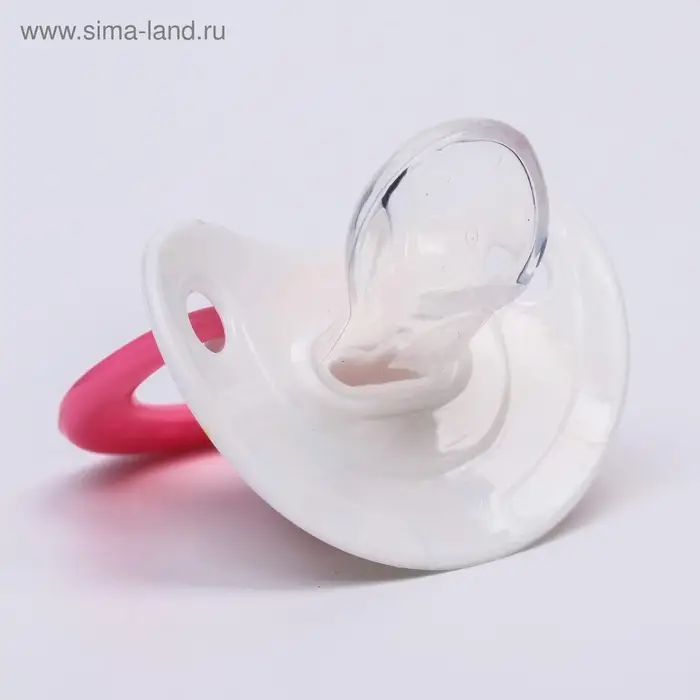Соска-пустышка ортодонтическая, силикон, от 3 мес., &laquo;Кошечка&raquo;, МИКС