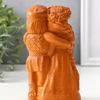 Фигура «Оберег неразлучники», 14×8×5.5 см, красная глина