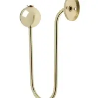Крючок - держатель для штор CAPPIO KS056, золото, 2 шт.