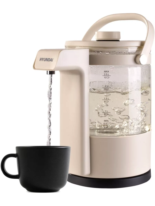 Чайник HYK-G7700 2,5л 2200Вт кремовый (стекло) Чайник HYK-G7700 2,5л 2200Вт кремовый (стекло)