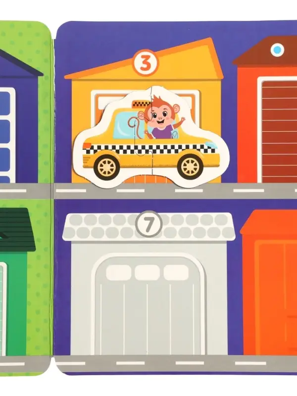 Магнитные макси-пазлы Магнитные макси-пазлы "Изучаем цвета"