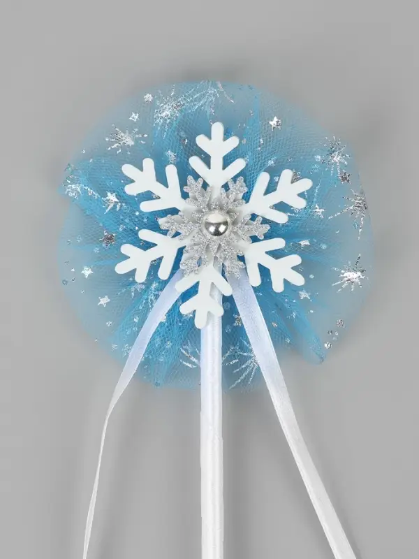 Жезл карнавальный &laquo;Снежинка&raquo;, МИКС, 35 см
