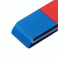 Набор ластиков 10 штук, комбинированные, скошенные (1 штука: 52&times;20&times;6 мм)
