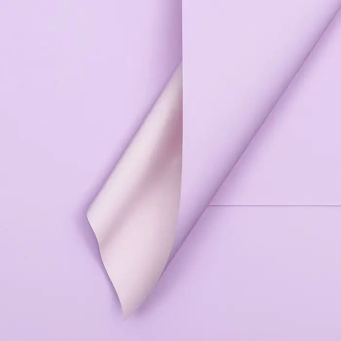 Пленка для цветов матовая, сирень, 56×57 см Пленка для цветов матовая, сирень, 56×57 см