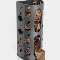 Корзина для пакетов Darel plastic &laquo;Яблоко&raquo;, пластик, 16&times;13.5&times;37.5 см, МИКС