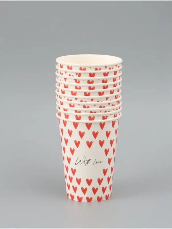 Стакан для цветов &laquo;With love&raquo;, 350 мл