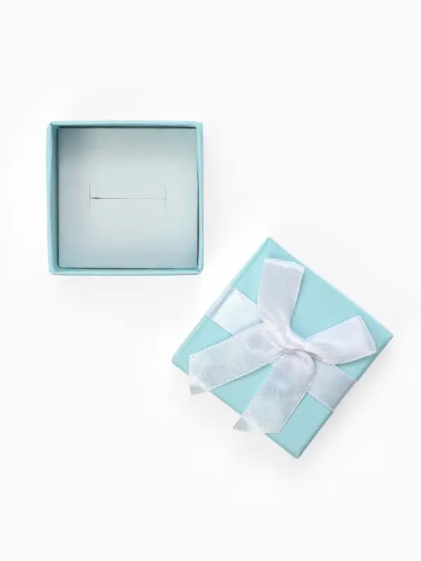Набор коробочек подарочных 6 шт. под кольцо &laquo;Тиффани&raquo; 5&times;5, цвет бирюзовый (3593346)
