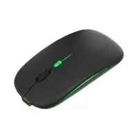 Мышь MB-2.4 беспроводная, оптическая, подсветка, 800-1600 dpi, USB, Bluetooth, чёрная