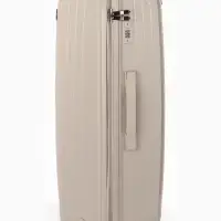 Чемодан на колёсах, 28", кодовый замок, 47&times;28&times;75 см, светло-бежевый
