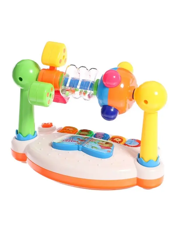 Развивающая игрушка ZABIAKA &laquo;Весёлые игры&raquo;, звуковые и световые эффекты, с подвижными элементами