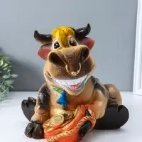 Копилка для денег &laquo;Бык большой&raquo;, цветной, 25&times;35&times;30 см