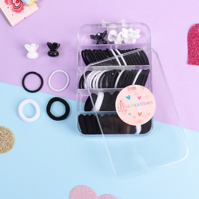 Набор для волос  Набор для волос "Непоседа" (69 шт) зайка, микс