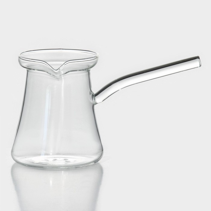 Турка стеклянная Magistro «Арабика», 350 мл, 18×8,5×10 см Турка стеклянная Magistro «Арабика», 350 мл, 18×8,5×10 см