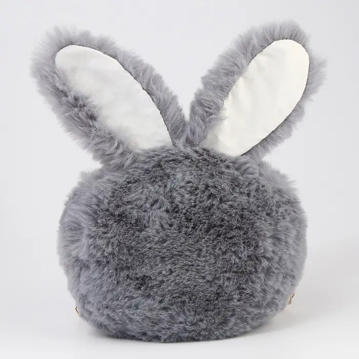 Сумка детская &laquo;Зайчик&raquo;, 20&times;20 см, серая