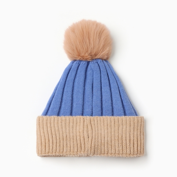 Шапка детская MINAKU, цв.синий, р-р 48-50