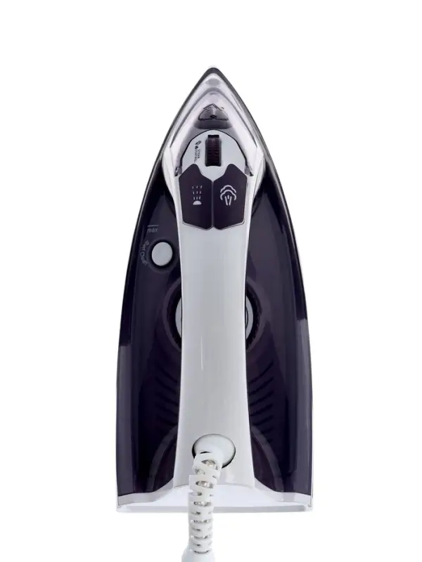 Утюг ENERGY EN-344, 2200 Вт, тефлоновое покрытие, 350 мл, подача пара до 25 г/мин, фиолетовый