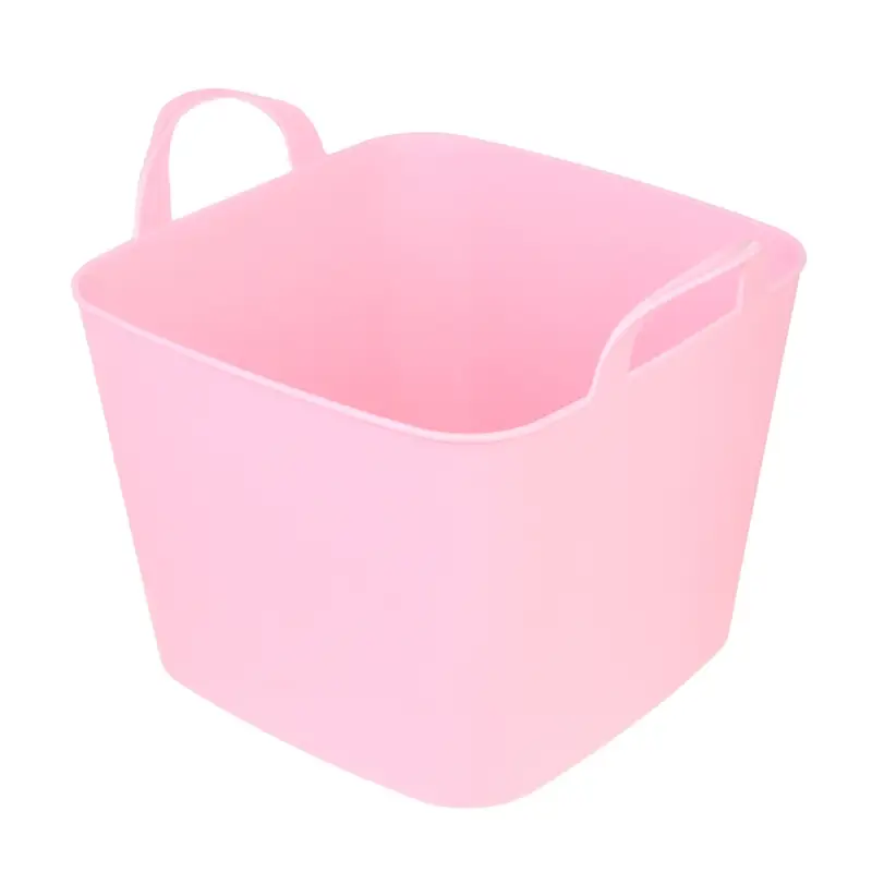 VETTA Корзина для хранения с ручками, 23x19x18 см, пластик