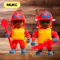 Фигурка - игрушка для мальчика &laquo;Пожарный&raquo;, МИКС