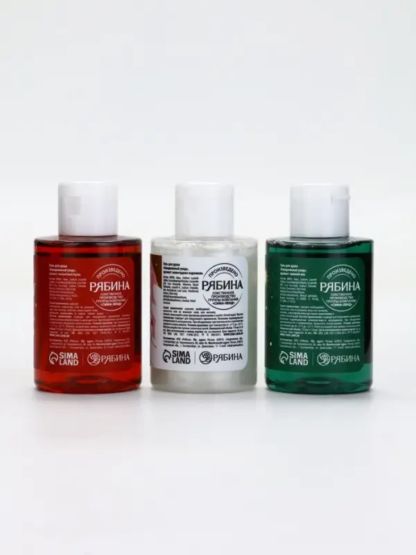 Гель для душа Winter magic stories, набор 3 шт х 100 мл, URAL LAB