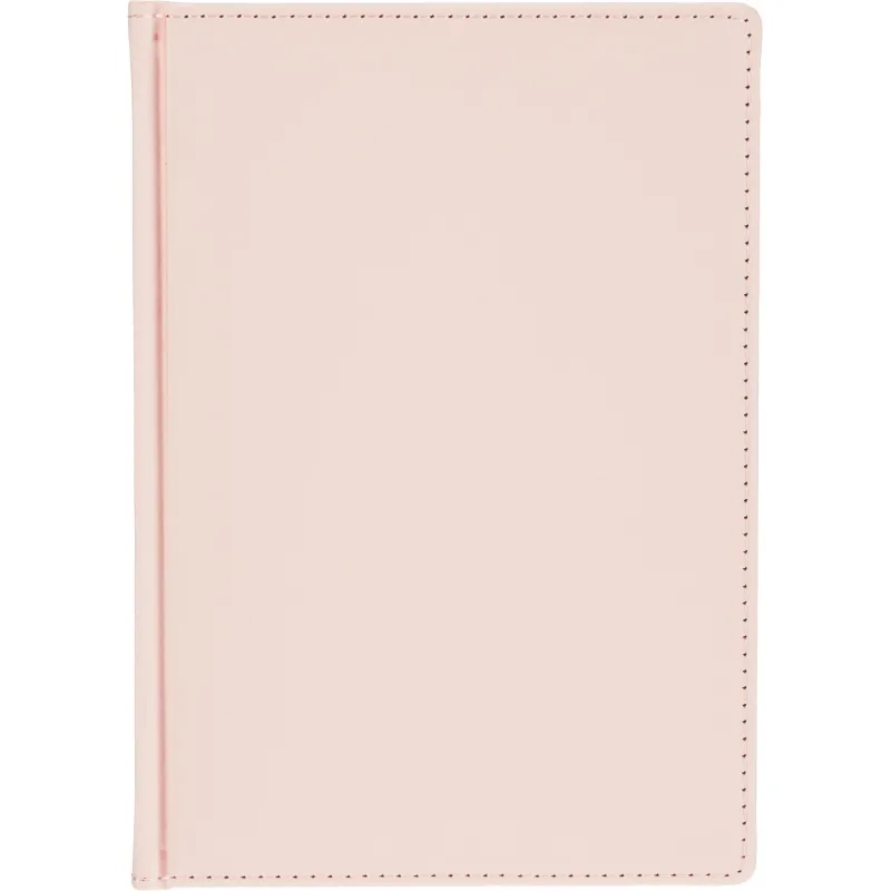 Ежедневник недатированный А5+, 136л, Velvet зефирный розовый  3-115/34