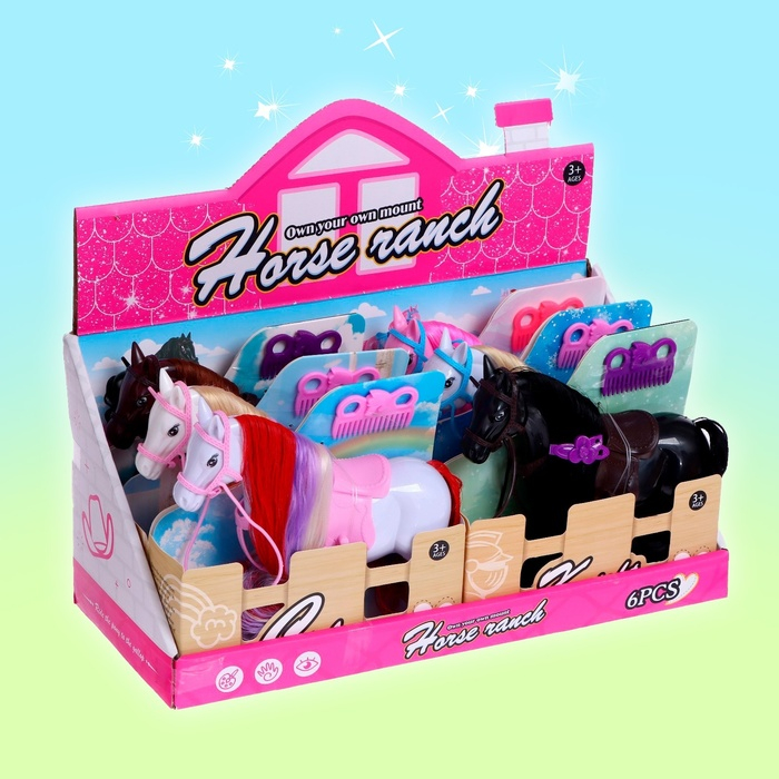 Игрушка «Лошадь» МИКС