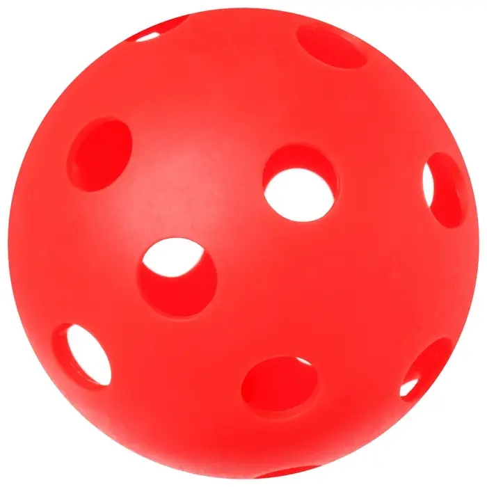 Мяч для флорбола ONLITOP, d=7.2 cм, 23 г, красный