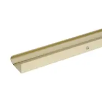 Ручка профильная мебельная торцевая CAPPIO RT002AU, L=1200 мм, м/о 960 мм, сатиновое золото