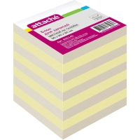 Блок для записей Attache Economy на склейке 9х9х9 цветной 80 г