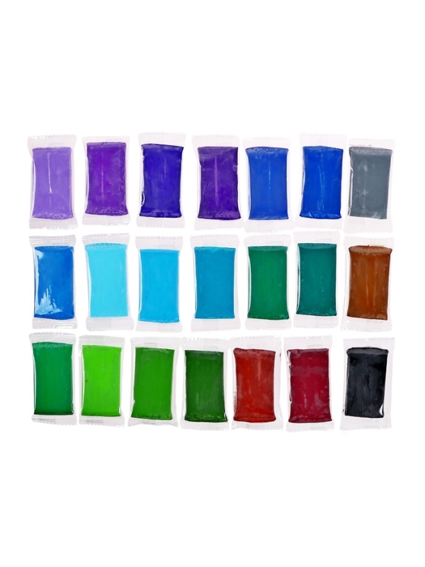 Набор глина полимерная запекаемая, 42 цвета по 20 г, с аксессуарами, в гофрокоробе Набор глина полимерная запекаемая, 42 цвета по 20 г, с аксессуарами, в гофрокоробе