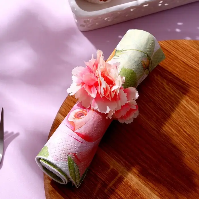 Топперы для торта «С днём рождения» 1 шт., кольцо для салфеток 1 шт., МИКС Топперы для торта «С днём рождения» 1 шт., кольцо для салфеток 1 шт., МИКС