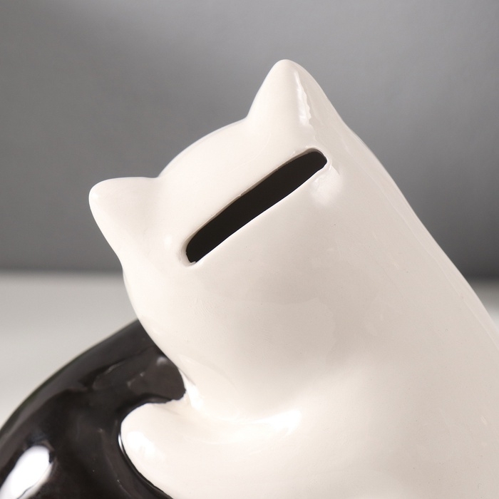 Копилка керамика Копилка керамика "Кошачьи объятия" 9,2х13,4х15,6 см