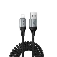 Кабель USB на Lightning 1.5M 2.4A X121 HOCO черный