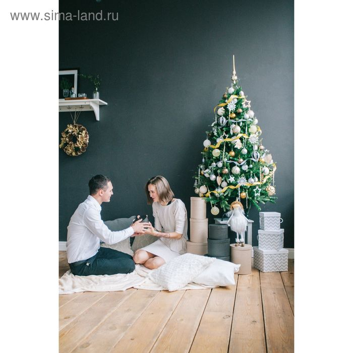 Ёлка Ёлка "Элит светлые кончики" 150 см d нижнего яруса 100 см 508 веток