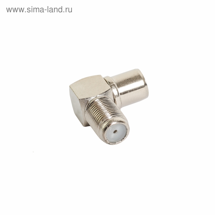 Переходник Proconnect 05-4311-4-7, гнездо F - штекер TV, угловой, упаковка Переходник Proconnect 05-4311-4-7, гнездо F - штекер TV, угловой, упаковка