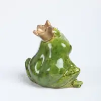 Фигурка керамика &laquo;Лягуха-царевишна&raquo; 9.6&times;7.1&times;9 см