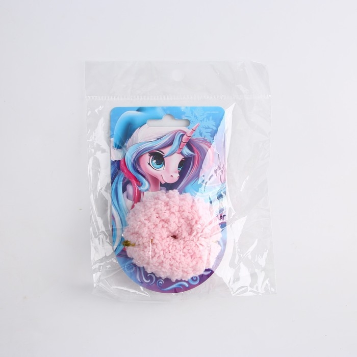 Резинка для волос флуоресцентная новогодняя «Для самой красивой девочки» на Новый год, светится в темноте, диам 7 см Резинка для волос флуоресцентная новогодняя «Для самой красивой девочки» на Новый год, светится в темноте, диам 7 см