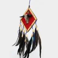 Ловец снов &laquo;Череп буйвола&raquo;, 20&times;4&times;35 см, МИКС